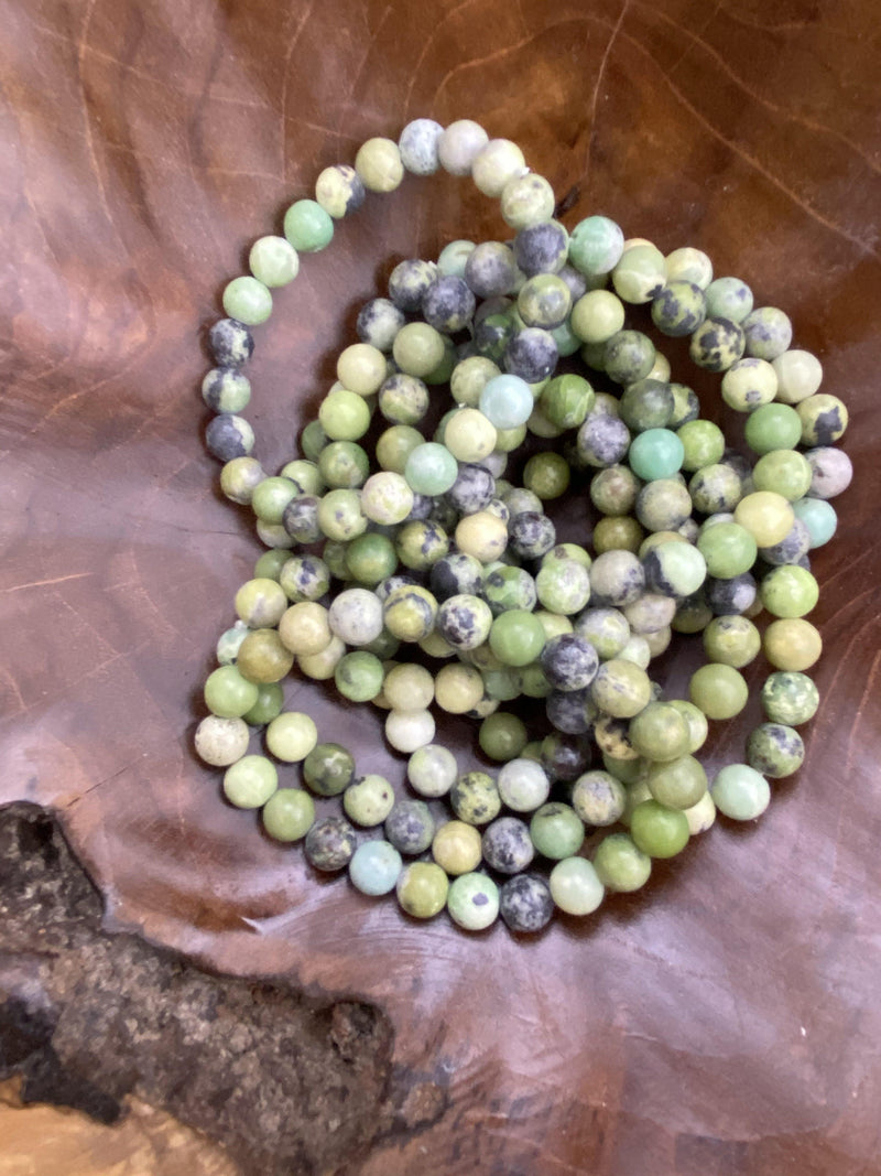 Australian Jade Bead Bracelet - Uncommon Rocks
