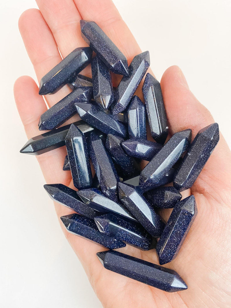 Blue Sandstone DT Points - Uncommon Rocks