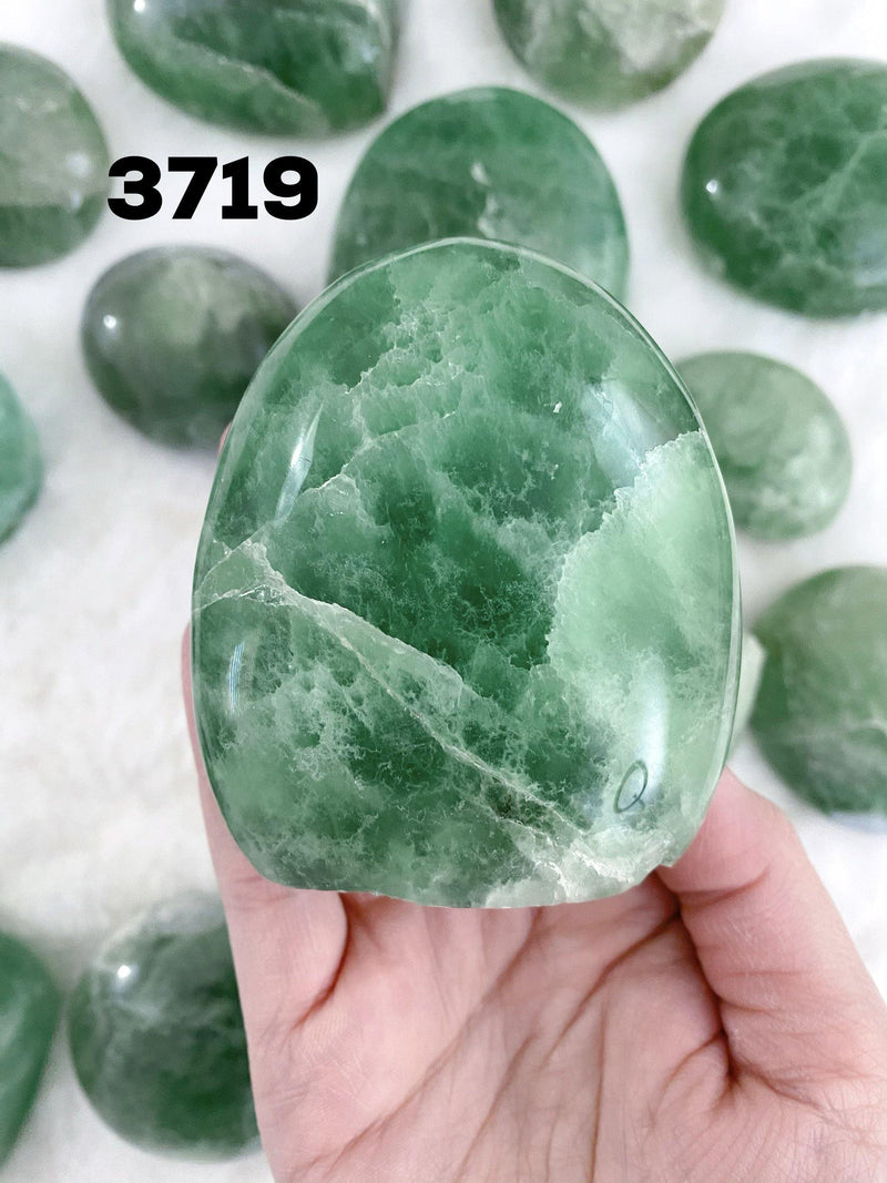 Green Fluorite Free Forms - Uncommon Rocks