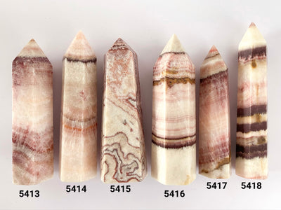 Banded Calcite Towers