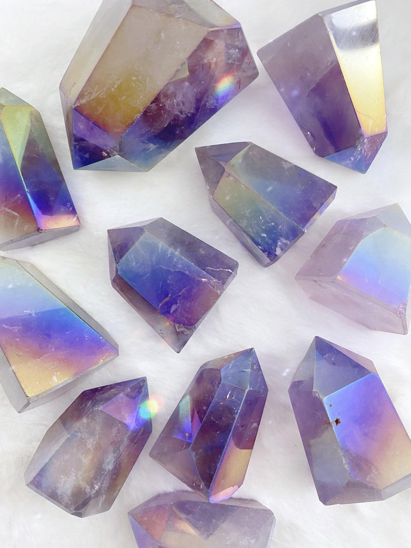 Aura Amethyst Towers - Uncommon Rocks