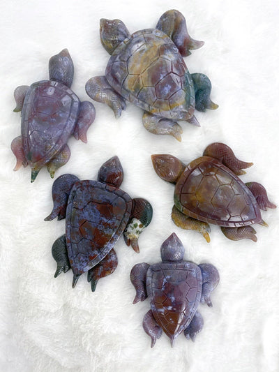 Ocean Jasper Tortoise - Uncommon Rocks