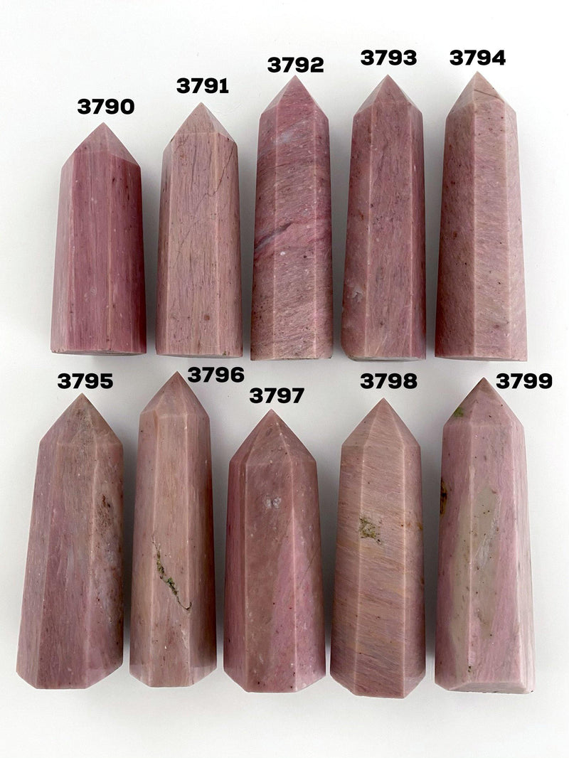 Thulite Towers - Uncommon Rocks