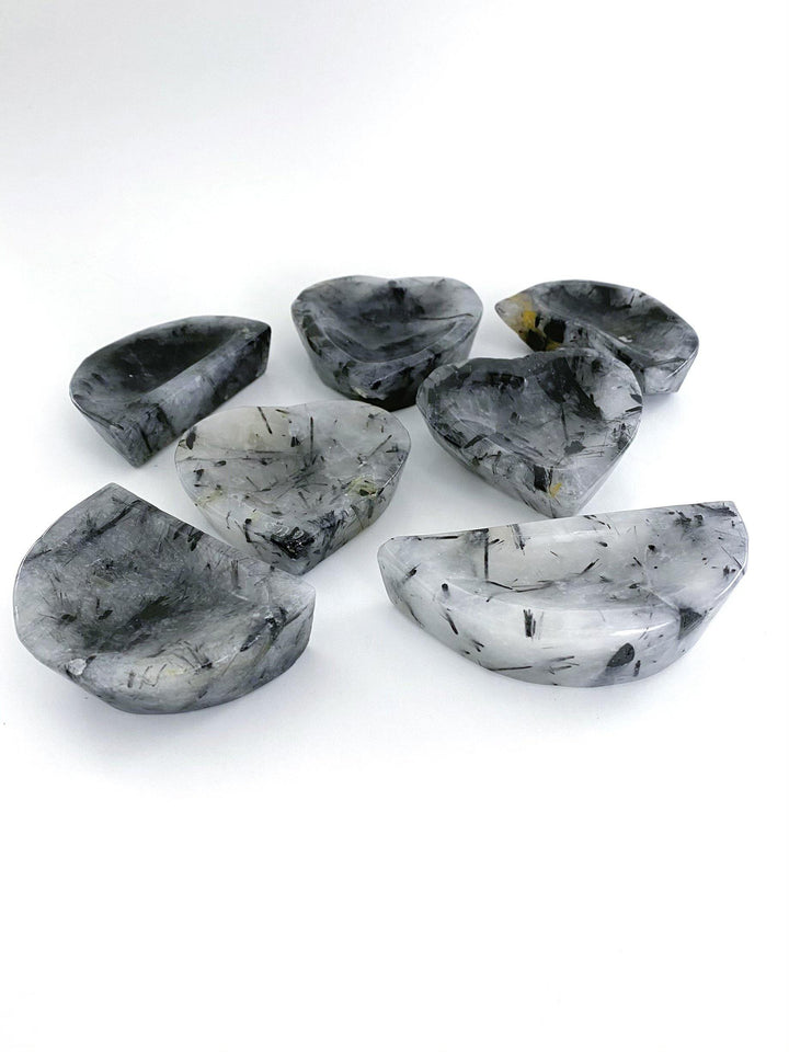 Black Tourmalinated Quartz - Uncommon Rocks