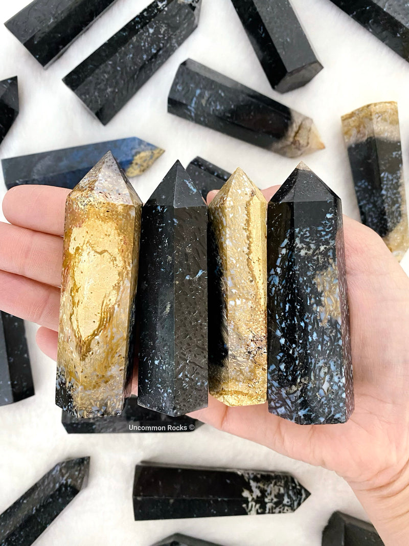 Indonesian Fossilized Palm Root Towers