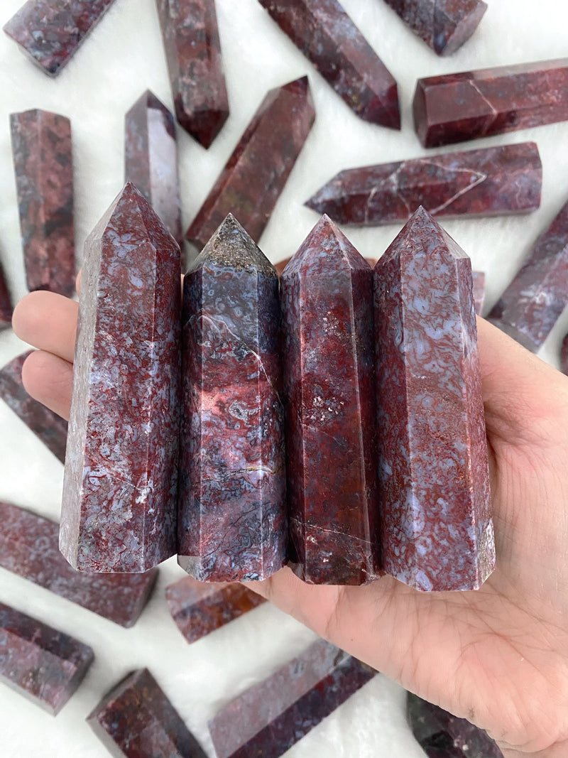 Red Chalcedony Towers