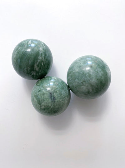 Green Aventurine Spheres