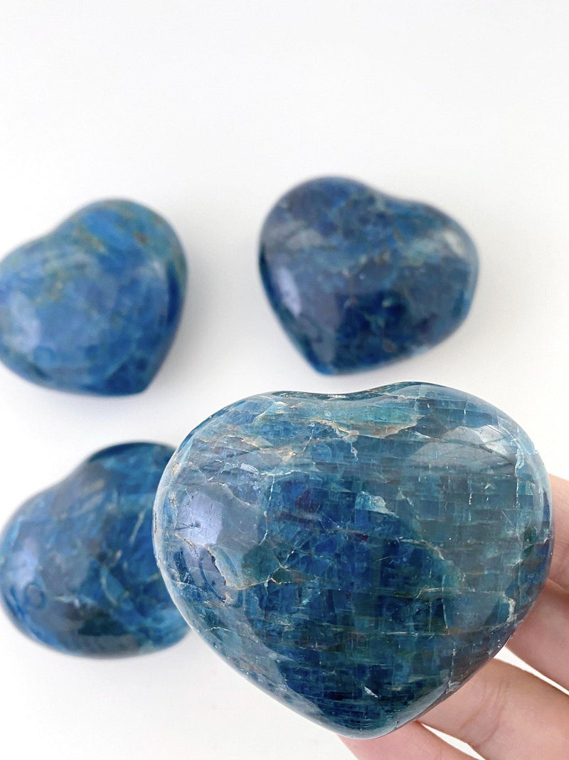 Apatite Hearts - Uncommon Rocks