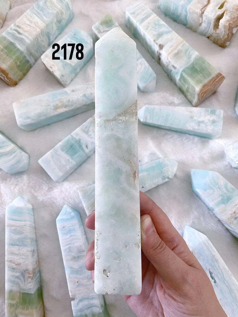 Caribbean Calcite Towers - Uncommon Rocks
