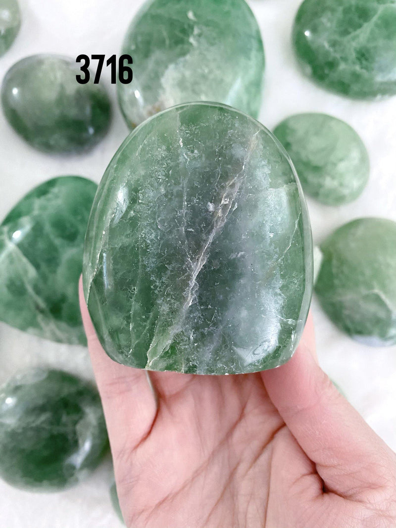 Green Fluorite Free Forms - Uncommon Rocks