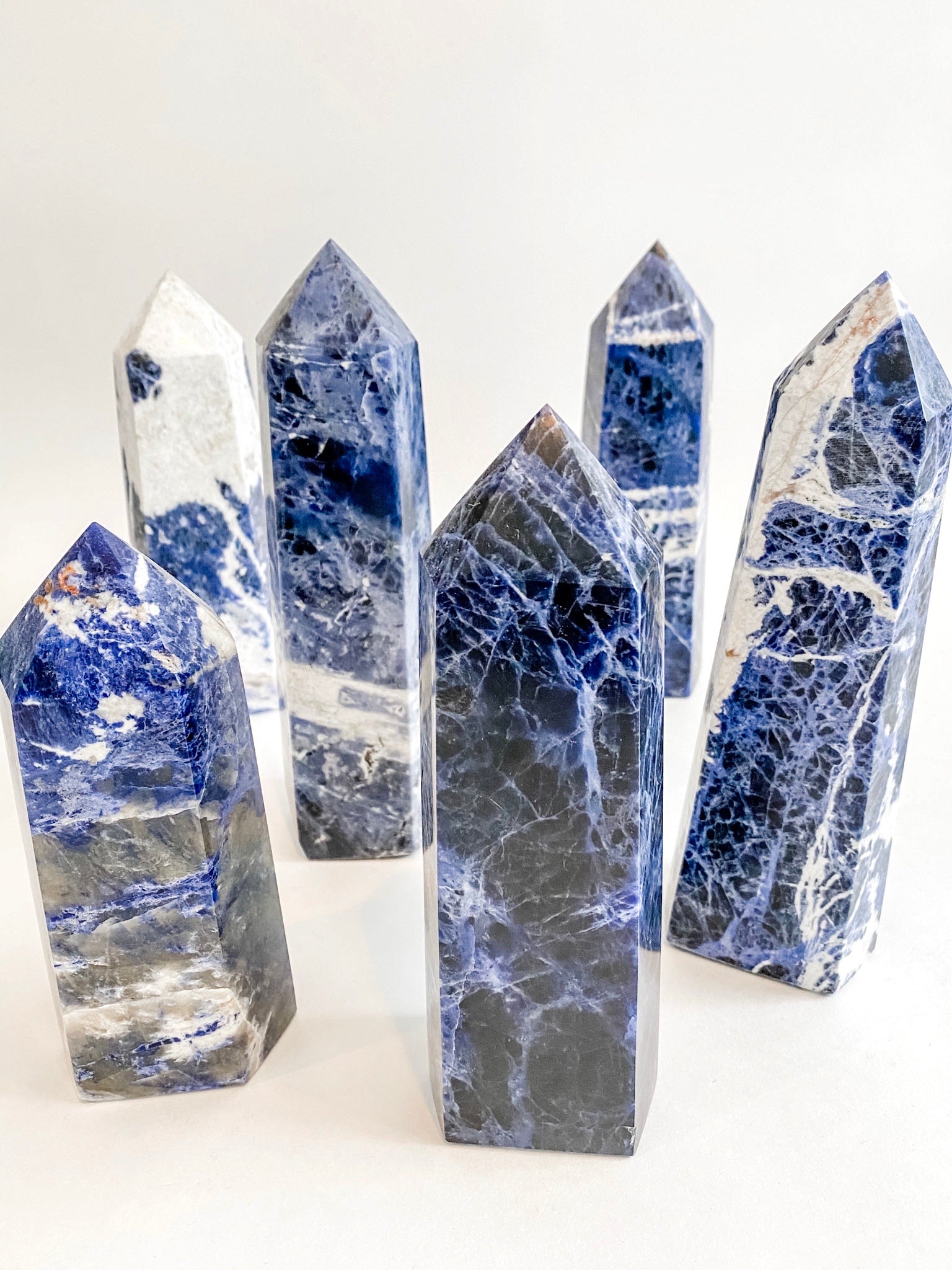 Sodalite Big Towers – Uncommon Rocks