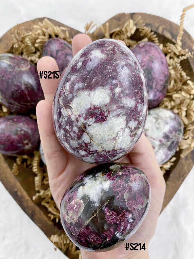 Rubellite Eggs - Uncommon Rocks
