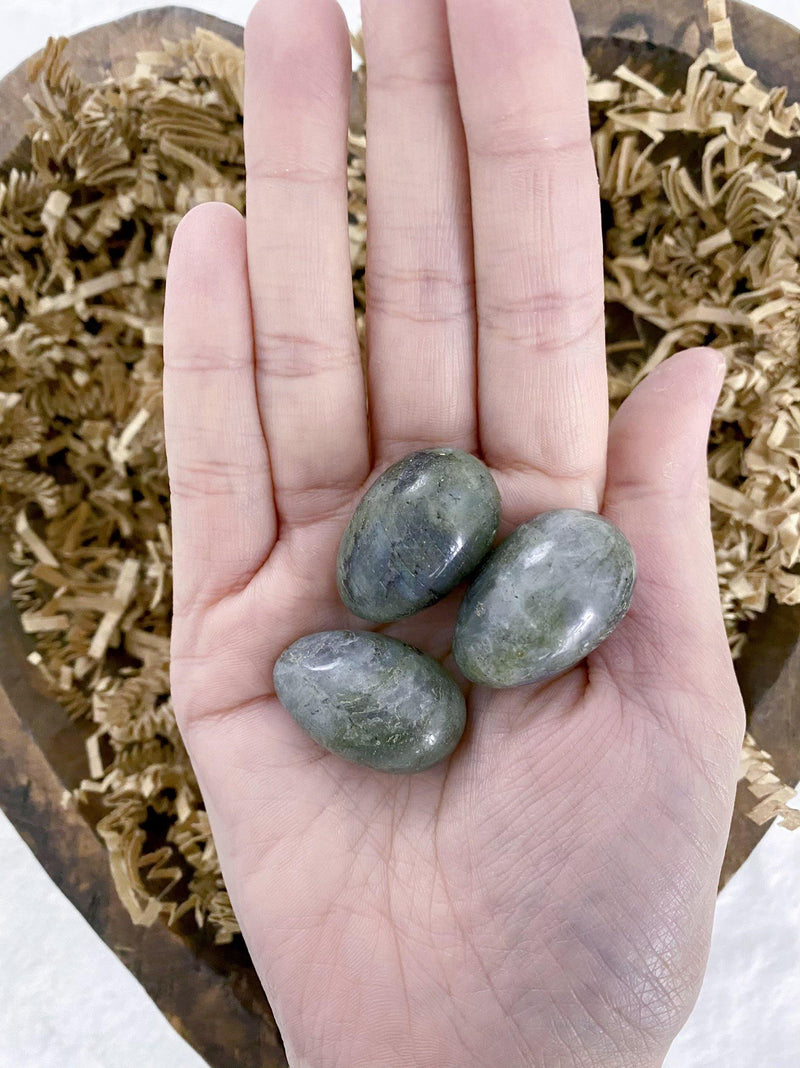 Labradorite Eggs - Uncommon Rocks