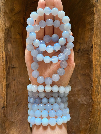 Blue Chalcedony Bracelets