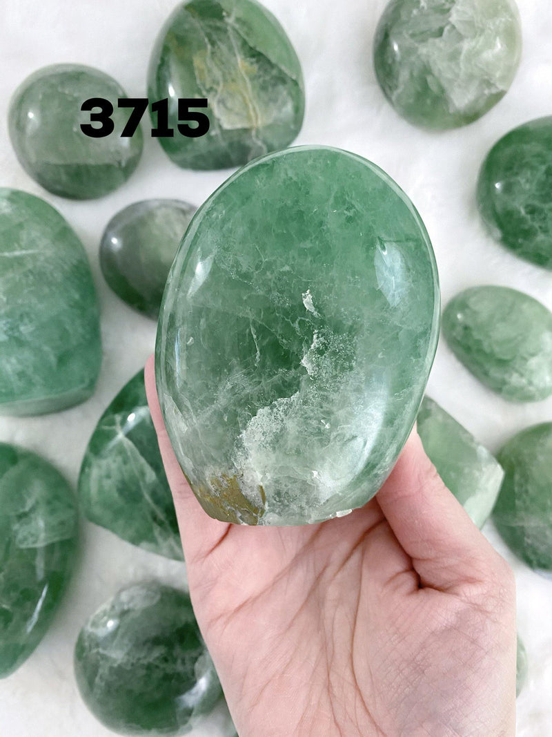 Green Fluorite Free Forms - Uncommon Rocks
