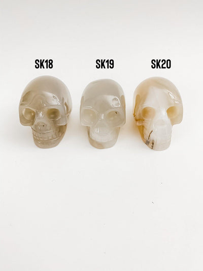 Agate Skulls - Uncommon Rocks