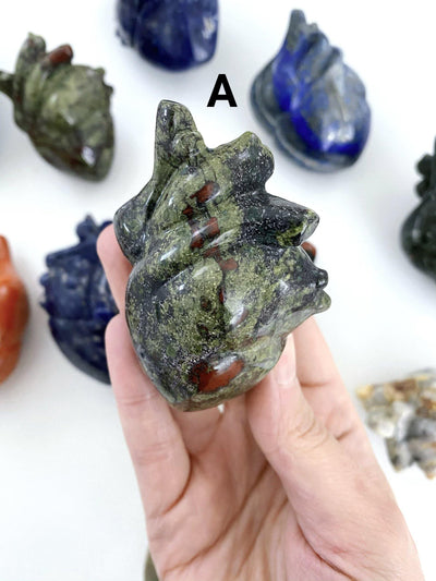 Dragon Blood Anatomical Heart - Uncommon Rocks