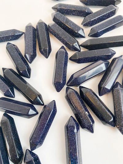 Blue Sandstone DT Points - Uncommon Rocks